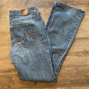 Maurice’s Classic Mid Rise Slim Boot Cut Jeans